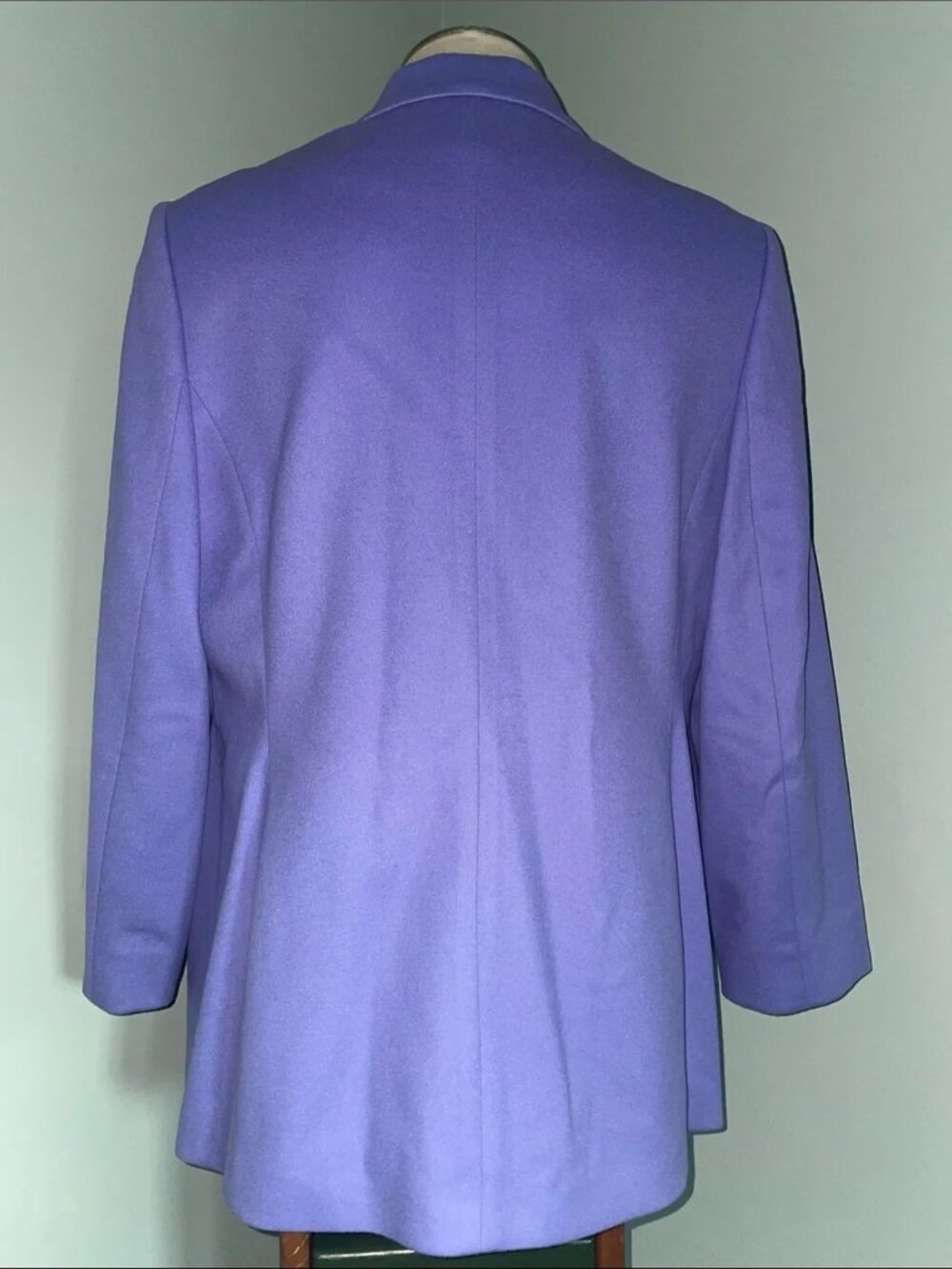 Lord & Taylor Exclusively For You Lavender Wool Cashmere Blazer Size 12 - Picture 4 of 10